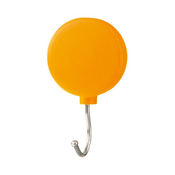 乐天商城 - （まとめ） ミツヤ プラマグネットフック スイング式耐荷重約3Kg オレンジ PMHRM-OR 1セット（10個） 【×2セット】 (代引不可)