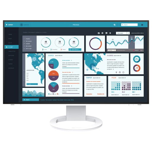 EIZO 68.5cm 27.0型カラー液晶モニター FlexScan EV2795 ホワイト EV2795-WT (代引不可) EIZO 68.5cm 27.0型カラー液晶モニター FlexScan EV2795 ホワイト EV2795-WT (代引不可)