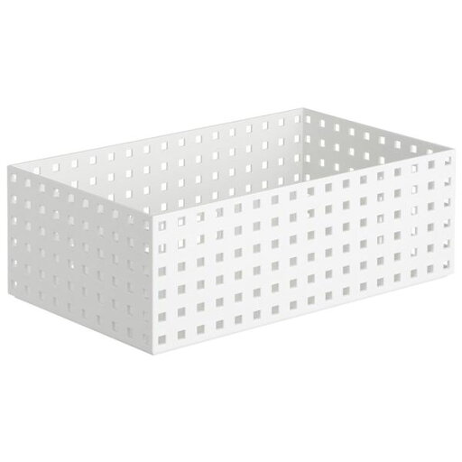 小物入れ/収納ケース 【350 ワイド L ホワイト】 奥行350×幅210×125mm ブリックス 〔リビング キッチン 脱衣所〕 (代引不可) 小物入れ/収納ケース 【350 ワイド L ホワイト】 奥行350×幅210×125mm ブリックス 〔リビング キッチン 脱衣所〕 (代引不可)
