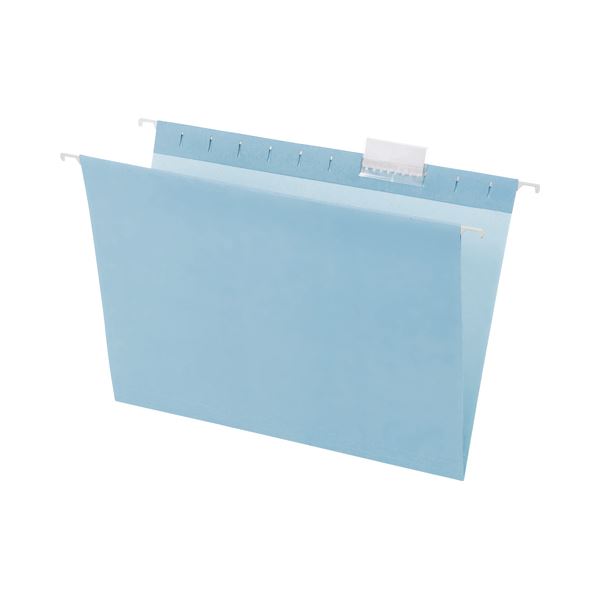 （まとめ）TANOSEE ハンギングフォルダーA4 ブルー 1セット(10冊:5冊×2パック) 【×3セット】 (代引不可)