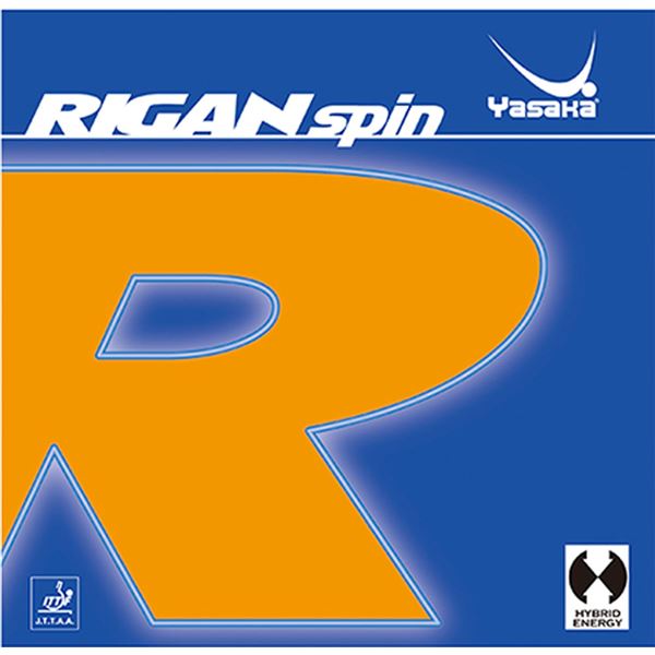 Yasaka（ヤサカ） 裏ソフトラバー RIGAN SPIN ライガンスピン レッド 中厚 (代引不可)