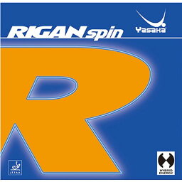 Yasaka（ヤサカ） 裏ソフトラバー RIGAN SPIN ライガンスピン レッド 特厚 (代引不可)