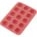 お菓子 型 シリコーン製 お菓子型 ローズ15個取り kai House SELECT DL-6249 (代引不可)