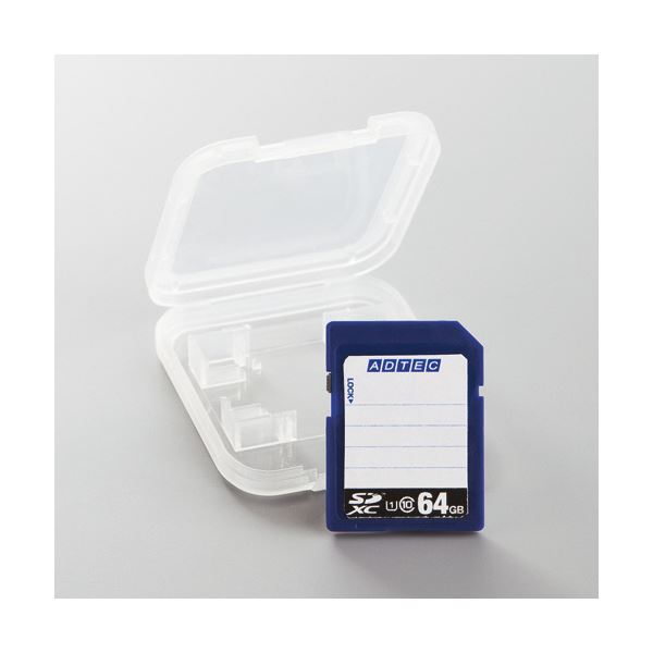 （まとめ）アドテック SDHCメモリカード16GB Class10 インデックスタイプ AD-SDTH16G/10R 1枚【×3セット】 (代引不可)