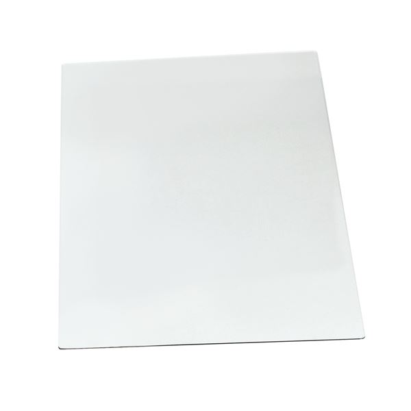 (まとめ) パネル 【小】 350×550mm/1枚 十字型パーテーション拡張用 角R加工 【×5セット】