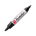 (まとめ) 寺西化学 油性マーカー マジックインキマジェスター 太字+細字 黒 MMJ50-T1-3P 1パック(3本) 【×10セット】 (代引不可)(3)