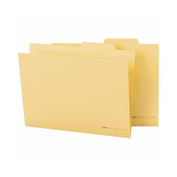 （まとめ）ライオン事務器 個別フォルダー A4クリーム A4-IF 1セット(10冊) 【×10セット】 (代引不可)