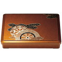 尺2 DX長手弁当/和食器 【御所車 仕切付 A】 359×268×65mm 日本製 〔和食 レストラン 居酒屋 店舗 お店〕 (代引不可)