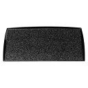 尺3 わたらせ盆/トレー 【銀彩渕黒SL】 395mm×284mm×13mm 日本製 〔和食 レストラン 店舗 お店〕 (代引不可)