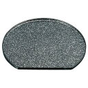 尺2 半月盆/トレー 【銀彩 A】 360mm×322mm×16mm 日本製 〔和食 レストラン 居酒屋 店舗 お店〕 (代引不可)
