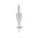分液ロート スキーブ形 PTFEコック付 100mL 【031240-100】