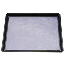 尺0 角木瓜盆/トレー 【紫雲SL裏黒塗】 305×305×21mm 日本製 〔和食 レストラン 居酒屋 店舗 お店〕 (代引不可)