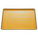 尺4 竹アジロ長手盆/トレー 【ゴマ竹SL】 426mm×335mm×21mm 日本製 〔和食 レストラン 居酒屋 店舗 お店〕 (代引不可)