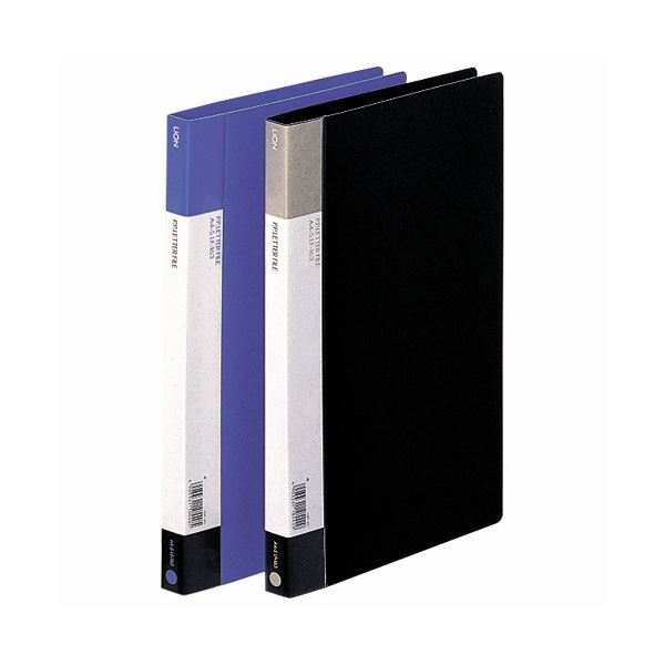 (まとめ) ライオン事務器 PPレターファイルA4タテ 120枚収容 背幅18mm 青 LF-163アオ 1冊 【×30セット】