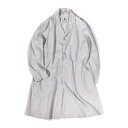 フランス軍タイプ麻綿混ワークコート グレー 3(メンズL) (代引不可)