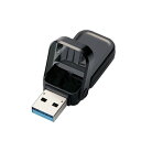 GR USB[ USB3.1iGen1jΉ tbvLbv 64GB ubN MF-FCU3064GBK (s)