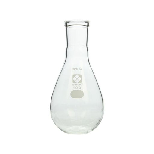 SPC平底なす形フラスコ 100mL 【035120-24100】 SPC平底なす形フラスコ 100mL 【035120-24100】