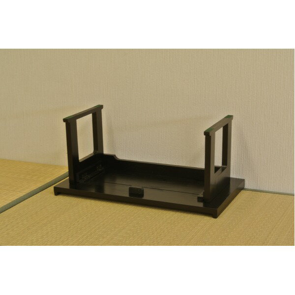 ファミリー・ライフ ファミリー・ライフ 仏壇下台 56cm幅 黒檀調[0338910] 仏具 神具 お供え物 お供え机 台 収納 前面スライド式 ファミラ