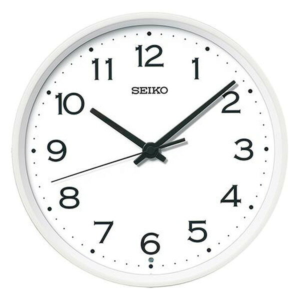 ●メーカー…セイコー（SEIKO）●型番…KX 268W●周波数…40kHz/60kHz自動選局●電源…単三乾電池×1個（付属）●サイズ（mm）…φ270×48●重量…750g●電池寿命…約1年●フレーム材質…アルミ●風防材質…ガラス●秒針仕様…スイープ●機能…電池切れ予告機能（秒針停止）、おやすみ秒針（光センサーによる自動秒針停止機能）●注意…付属電池はテスト電池ですので新しい電池をご購入下さい。●電波受信機能●受信OFF機能付き●スイープ秒針(暗時停止機能)●小さめでも見やすく細部まで考え抜かれたデザイン●インテリアにも自然と溶け込みます原産国：中国【代引きについて】こちらの商品は、代引きでの出荷は受け付けておりません。【送料について】北海道、沖縄、離島は別途送料を頂きます。