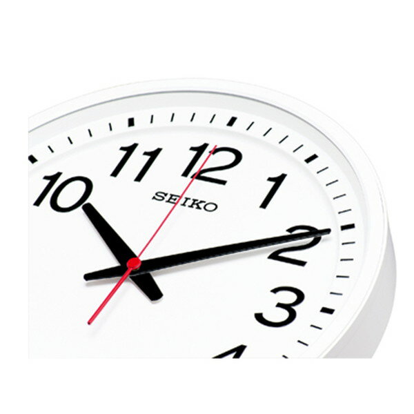 ESCO エスコ φ310mm [衛生電波]掛時計(UDフォント仕様) EA798CC-140(代引不可)【送料無料】 [2]