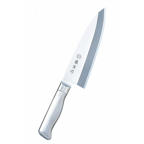 藤寅作 オールステンレス 出刃 FU-637 18cm(代引不可)【送料無料】