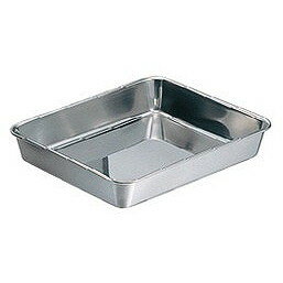 樂天商城 - エコクリーン 18-8 角バット 3枚取(代引不可)【送料無料】