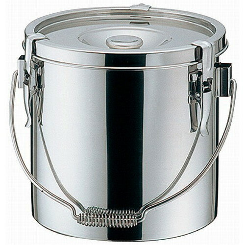 K 19-0 電磁 厚底 給食缶 21cm 7.0L(代引不可)【送料無料】