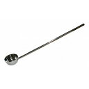 18-8 長柄付ひしゃく三角グリップ 18cm(1.96L)柄長1m(代引不可)【送料無料】