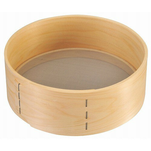 木枠 ステン張 粉フルイ 細目(40メッシュ)9寸(代引不可)【送料無料】