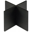 木製 組立十字スタンド 黒 200×200×150mm(代引不可)【送料無料】(3)