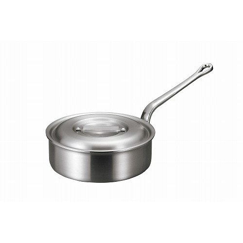 ■商品説明●見た目も滑らかなきめ細かい光沢のある表面研磨仕上げのプロモデルです。●蓋のツマミは、熱くなっても熱が持ち手に伝わらないようにシリコン製のカバーがついています。簡単に取りはずしができます。■直径・サイズφ230■深さ深さ：70■重さ1.1kg■容量2.5L●蓋のツマミは、熱くなっても熱が持ち手に伝わらないようにシリコン製のカバーがついています。簡単に取りはずしができます。【代引きについて】こちらの商品は、代引きでの出荷は受け付けておりません。【送料について】北海道、四国、九州は送料を頂きます。【配送について】沖縄、離島は配送できません。予めご了承ください。