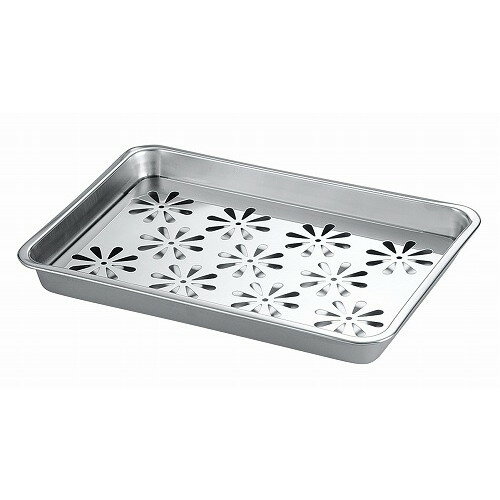Stainless Goods - AG 18-8 水切盆 1段 大 パイプホース無(代引不可)【送料無料】