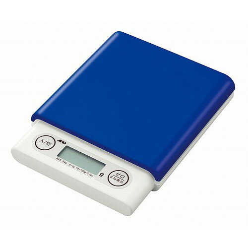 A&D ホームスケール 3kg UH3201 ブルー(代引不可)【送料無料】