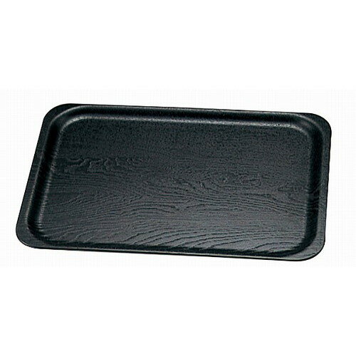 チーク ブラックトレー B1004 大(代引不可)【送料無料】