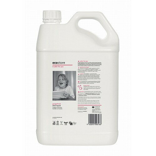 エコストア ディッシュウォッシュ リキッド グレープフルーツ 5L(代引不可)【送料無料】