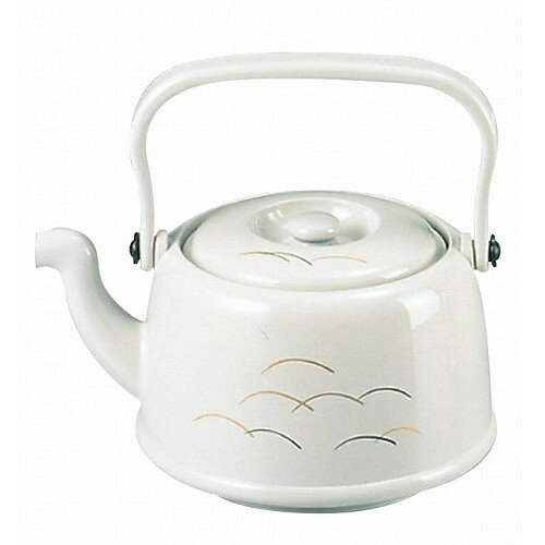 ABS 和どびん つゆ草 アイボリー 小 1L 6-1459-19 φ155(代引不可)【送料無料】