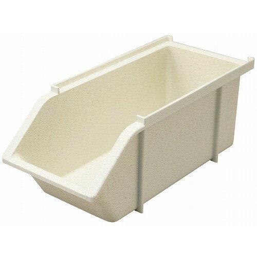 EBM スタッカブルオーガナイザーボックス ベージュタタキ(代引不可)【送料無料】