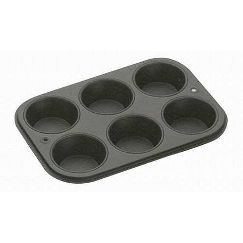 Black マドレーヌ型 マフィンパン型 6