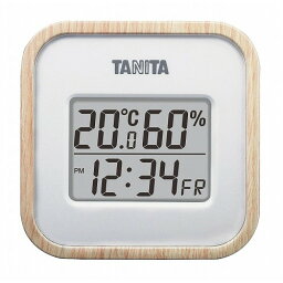 タニタ デジタル温湿度計 TT-571-NA ナチュラル(代引不可)【送料無料】