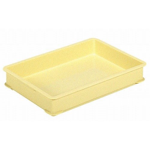 サンコー 中型 番重 クリーム PP(代引不可)【送料無料】