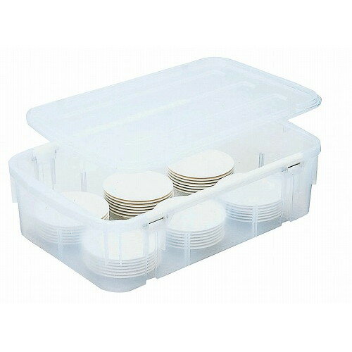 食器ポリテナーフタ SY-48L クリア ポリプロピレン(代引不可)【送料無料】