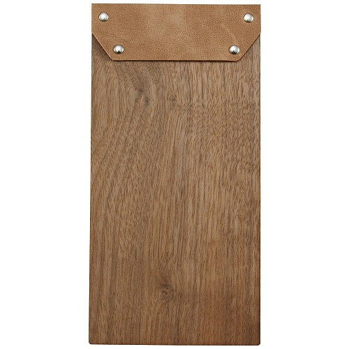 EBM 木製 伝票バインダー S 105×210 ウォールナット(代引不可)【送料無料】