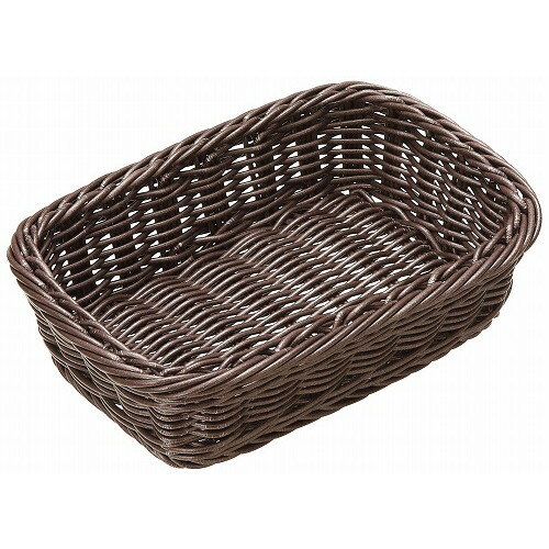 Instruments For Bread - 樹脂バスケット(ステンレス枠付)こげ茶 91-077C(代引不可)【送料無料】