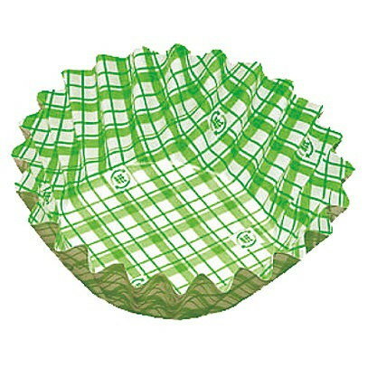 ココ・ケース(500枚入)丸型 10号深 緑(代引不可)【送料無料】