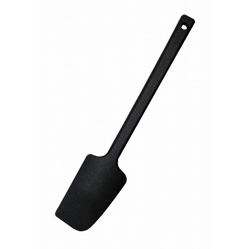 刮勺（刮鏟） - シリコン スパチュラ ブラック A54343(代引不可)【送料無料】