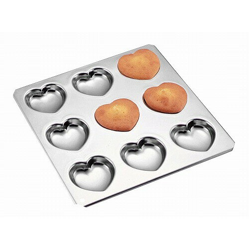 ギルア マドレーヌ型 コックハート型 9P No.994(代引不可)【送料無料】