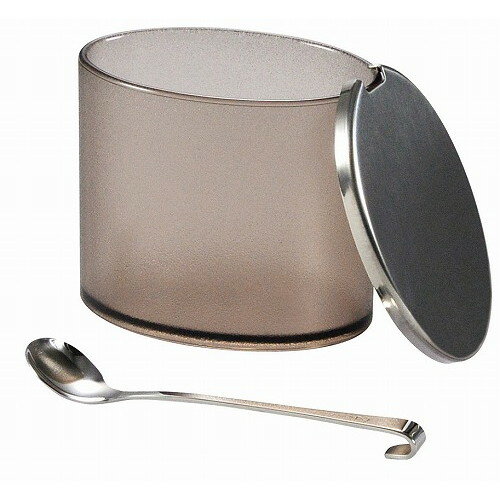 樂天商城 - Be 調味料ポット(スプーン付)ブラウン(代引不可)【送料無料】