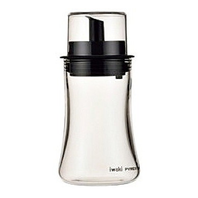 耐熱ガラス フタ付オイル差し M KT5032-BKO(代引不可)【送料無料】