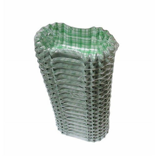 ココ・ケース(500枚入)小判型 7号 緑(代引不可)【送料無料】(3.0)