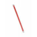カラーストロー透明袋入り(500本入)ストレート 赤 φ6×210(代引不可)【送料無料】